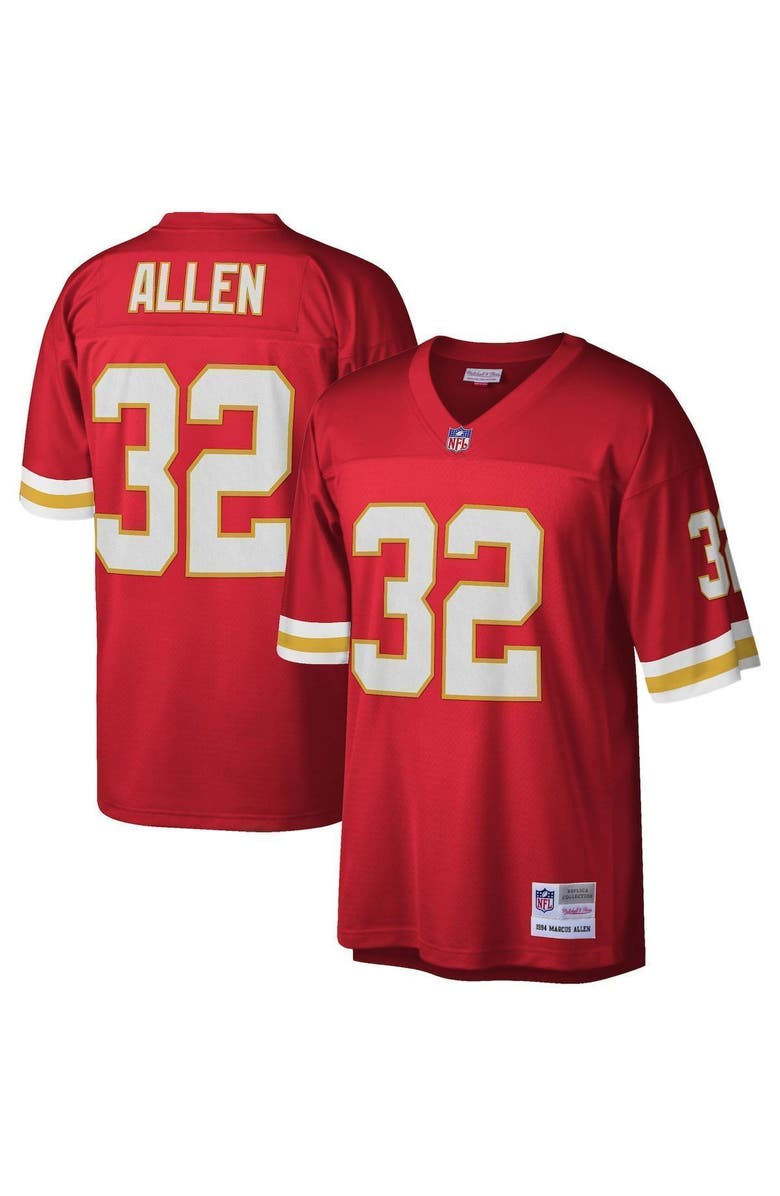 Mitchell & Ness Men's Mitchell & Ness Marcus Allen Red Kansas City Chiefs Legacy Replica Jersey, Main, color, 