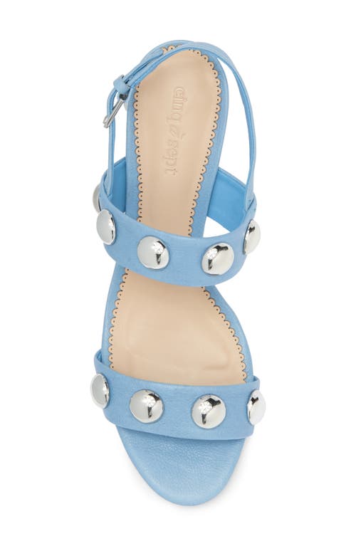 Cinq À Sept Gemma Stud Slingback Sandal In Kettle Pond