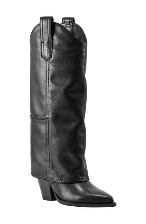 Harlo Foldover Shaft Knee High Boot (Women)