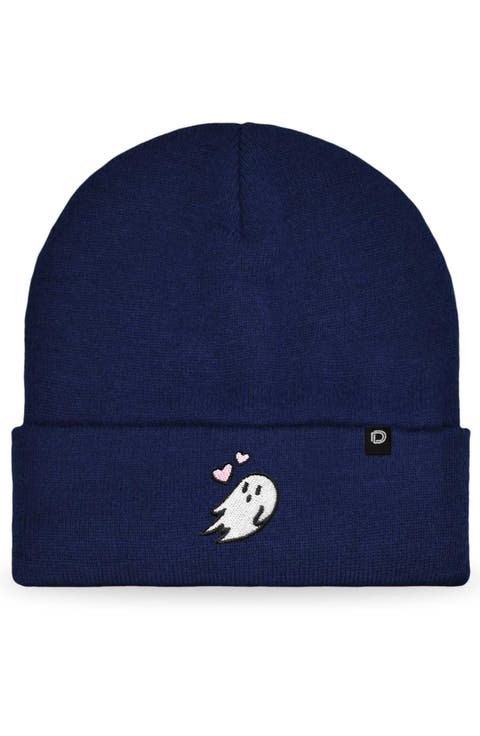 Heartly Ghost Beanie