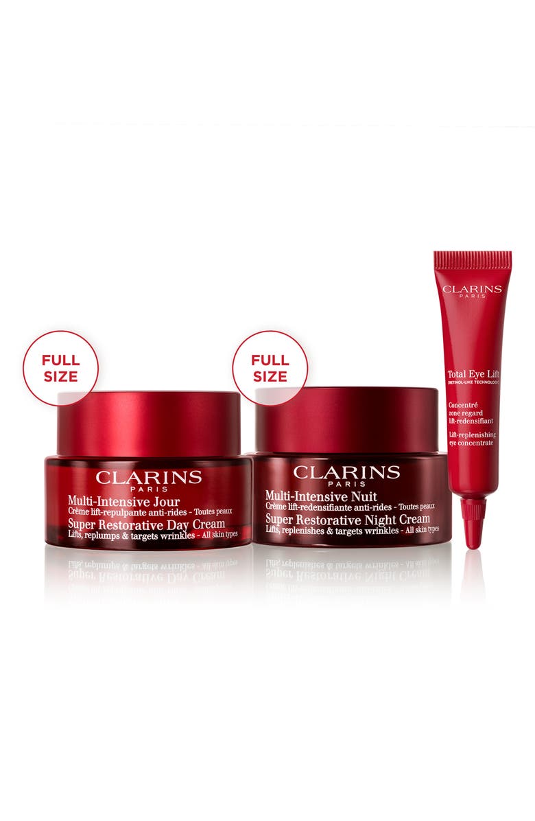 Clarins Super Restorative Day & Night Set $334 Value, Alternate, color, 