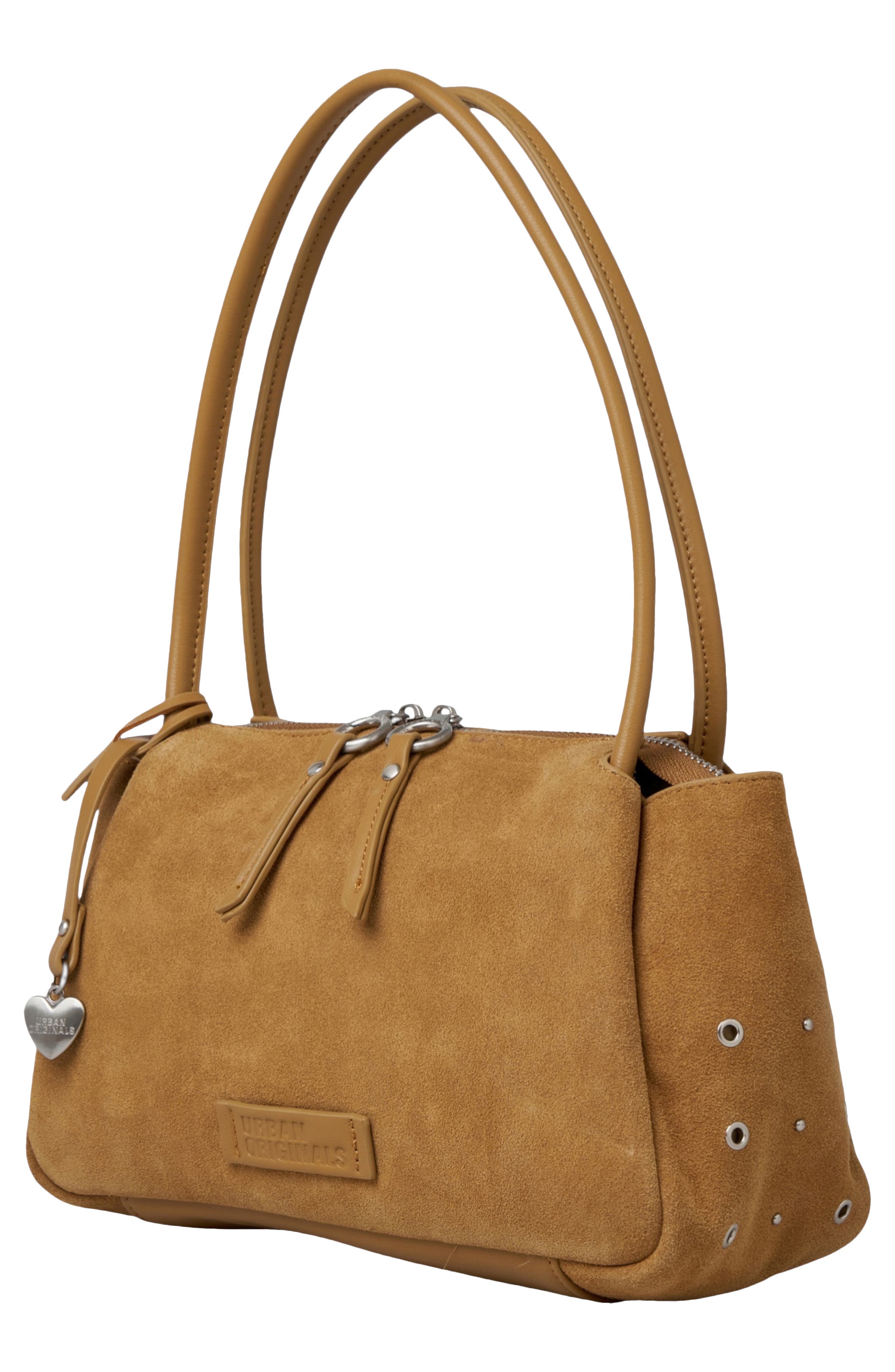 Please Stay Shoulder Bag, Alternate, color, TAUPE