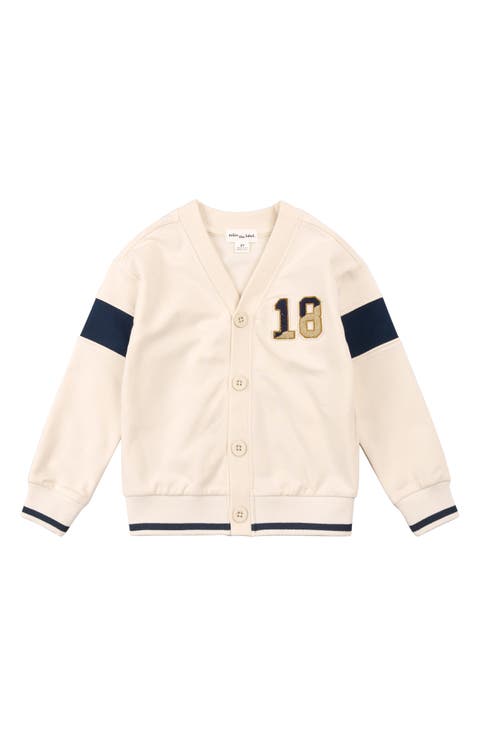 Kids' Varsity Cotton Cardigan (Toddler & Little Kid)