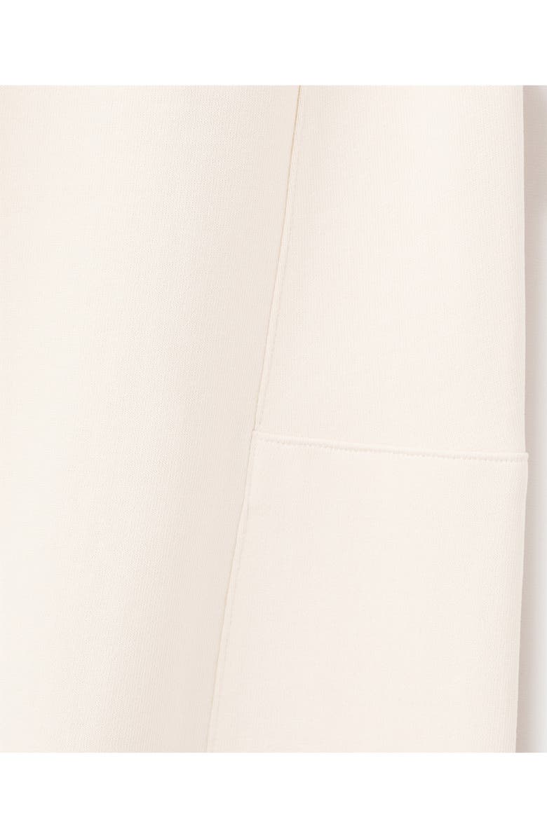 MANGO Elastic Waist Cotton Pants, Alternate, color, 