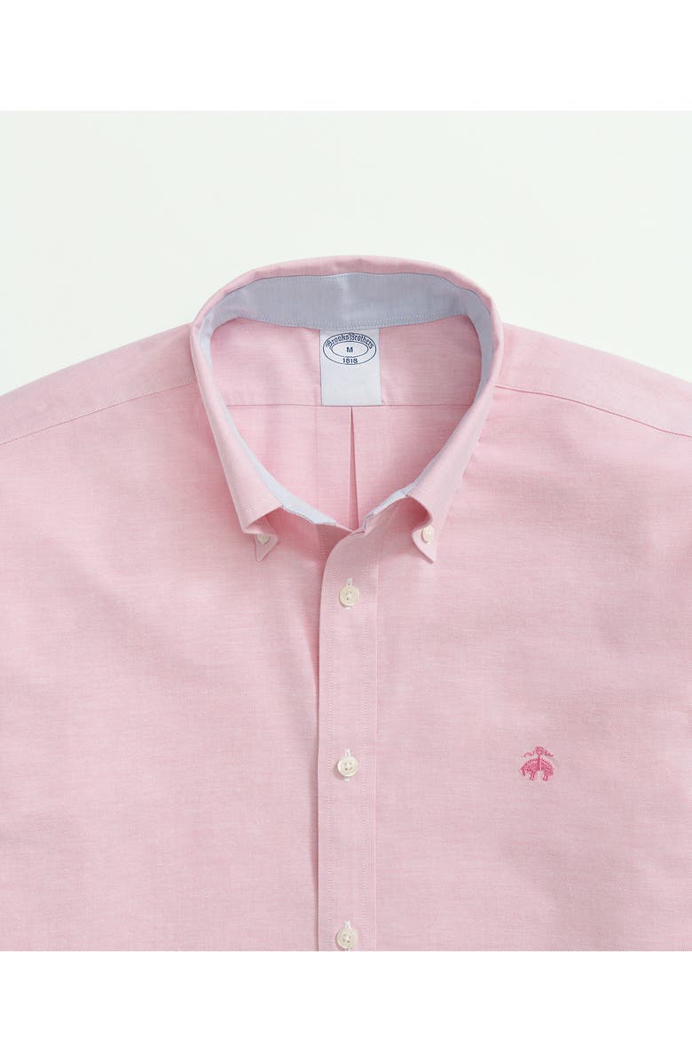 Brooks Brothers Regular Fit Stretch Button-Down Oxford Shirt, Alternate, color,