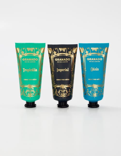 GRANADO Hand Creams Trio Deep Sea Wonders in Clear at Nordstrom