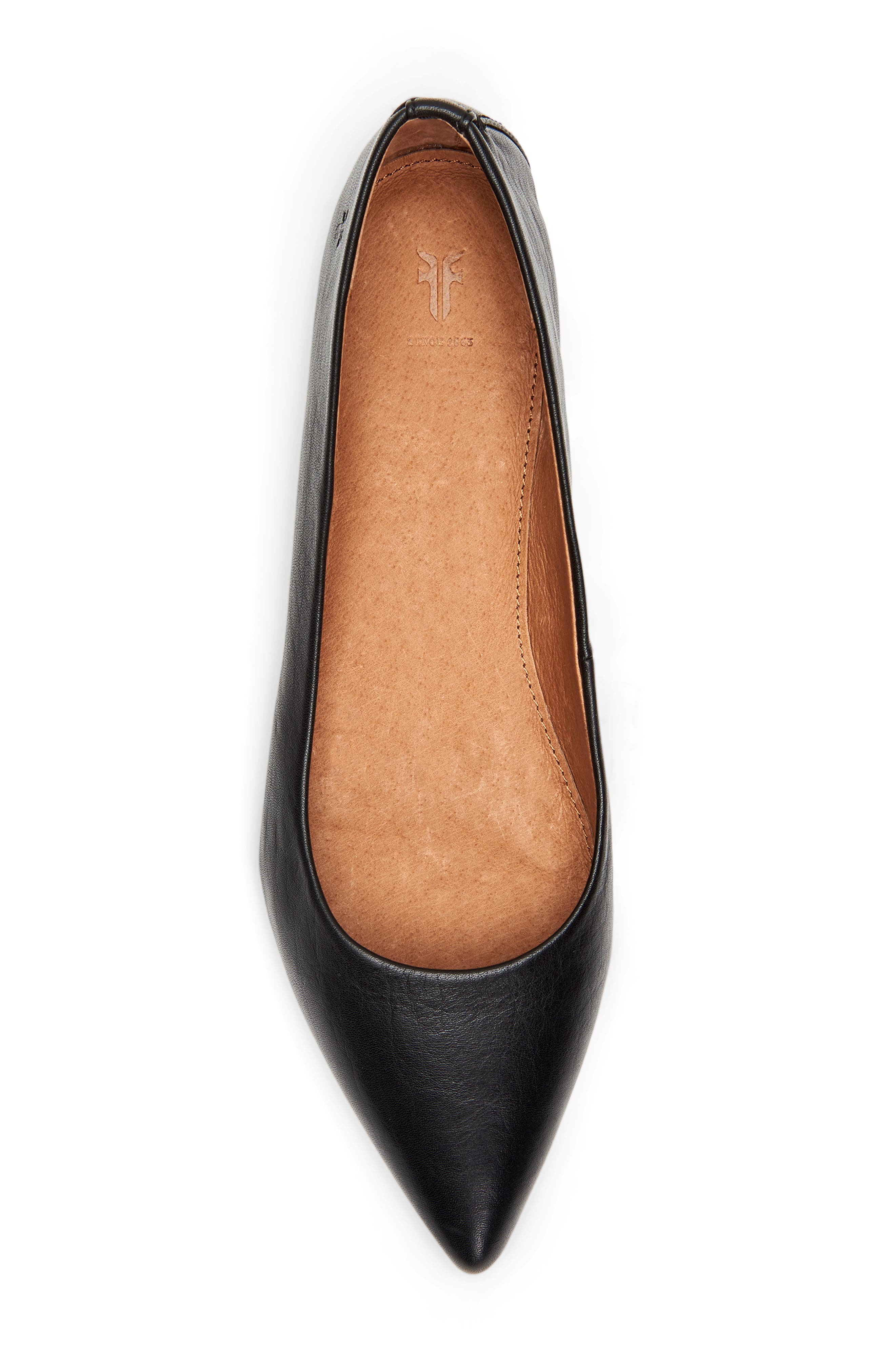Frye Sienna Pointy Toe Ballet Flat, Alternate, color, 