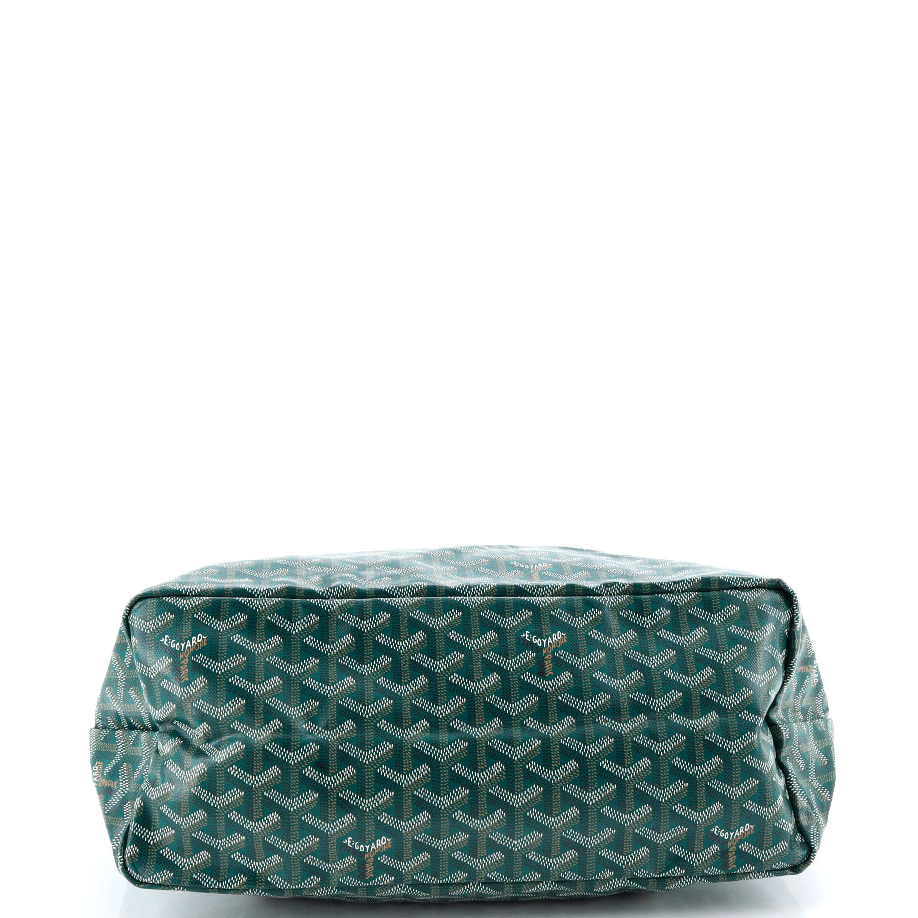 Pre-Owned Goyard Saint Louis Tote Coated Canvas PM, Alternate, color, Green