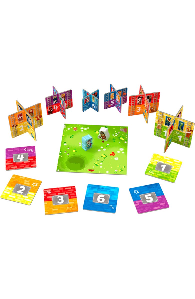 HABA Rhino Hero Junior - My Very First Games Series, Cooperative Kids Games for Toddlers and Preschool Learning Activities for 2 Year Olds & Up, Alternate, color,