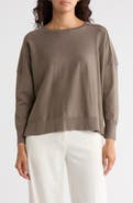 Adrianna Papell Drop Shoulder Tunic Sweater