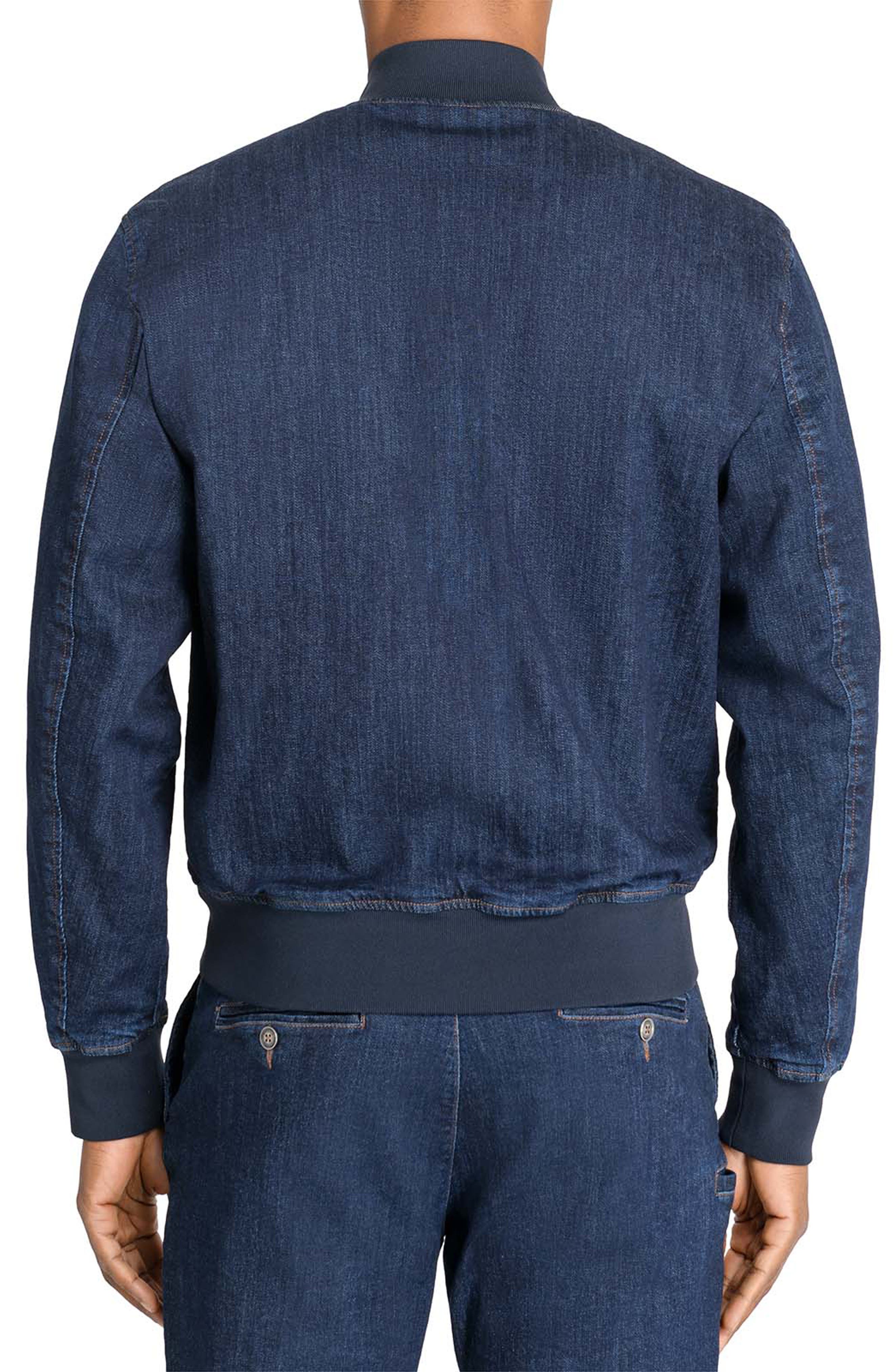 Slim Fit Brooklyn Bridge Bomber Jacket - image 4