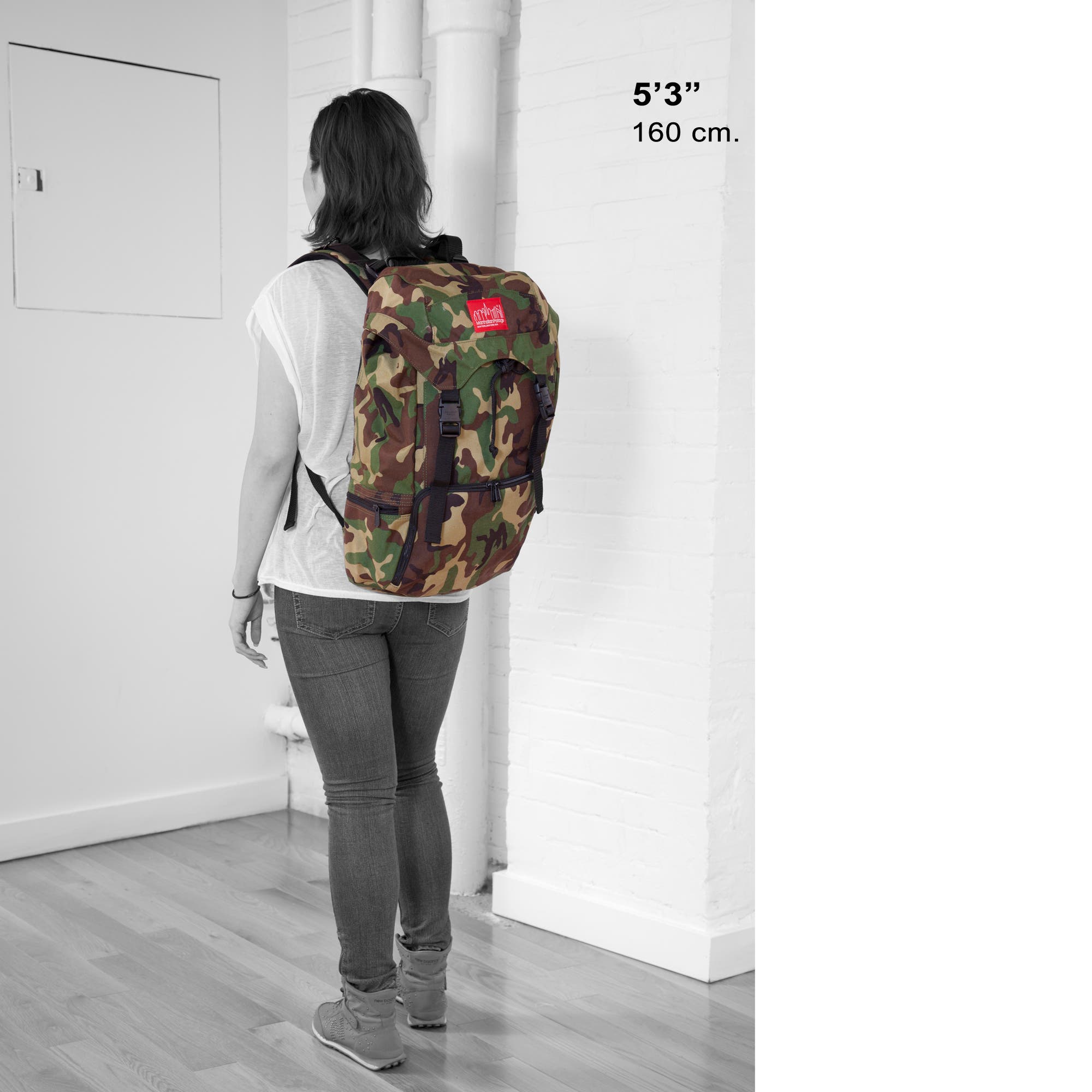 Manhattan Portage Hiker Backpack, Alternate, color, Camouflage