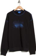 HUGO Nothalic Cotton Graphic Sweatshirt