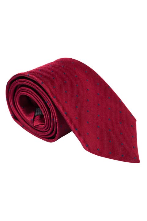 Pisa - Extra Long Silk Jacquard Tie for Men
