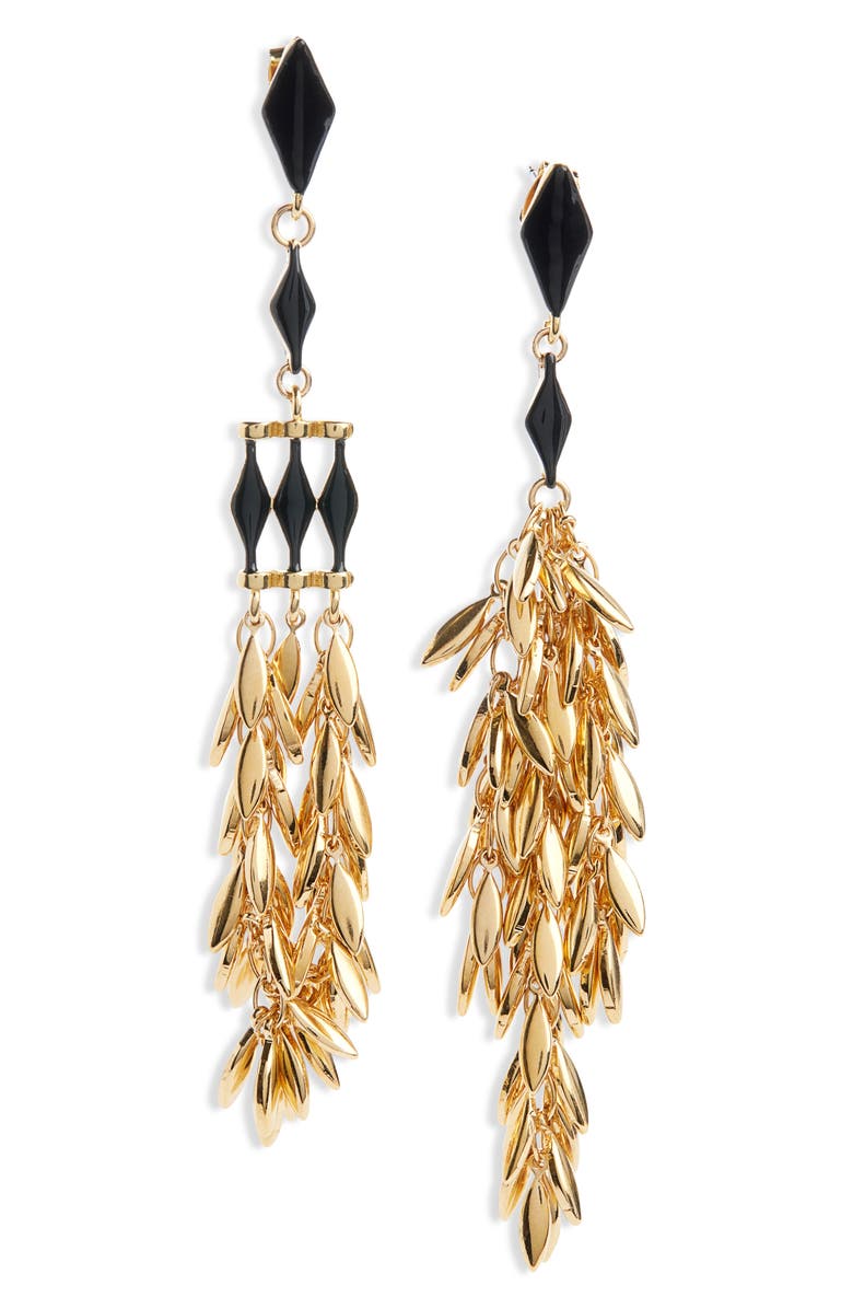 Isabel Marant Fringe Drop Earrings, Main, color,