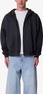 mnml Heavyweight Basic Zip-Up Cotton Hoodie