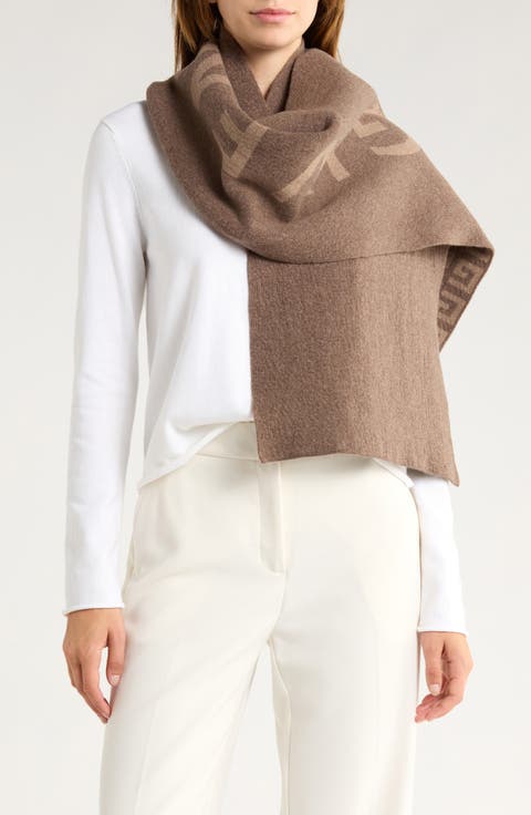 Double G Jacquard Oblong Scarf