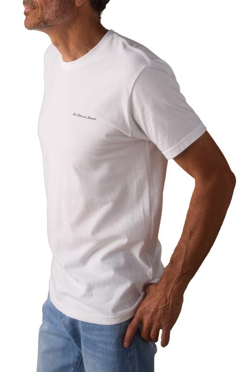 The Normal Brand Illustrated Bear Graphic T-shirt In White