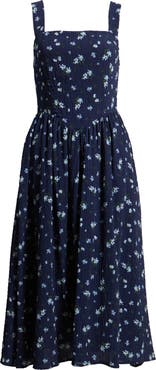 Chelsea28 Floral Sleeveless Fit & Flare Sundress