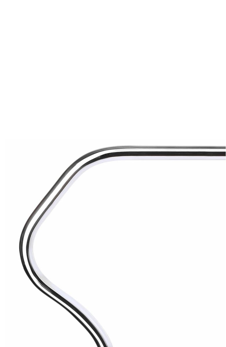 JONATHAN Y Julian 15" LED Integrated Task Lamp, Chrome, Alternate, color, Chrome