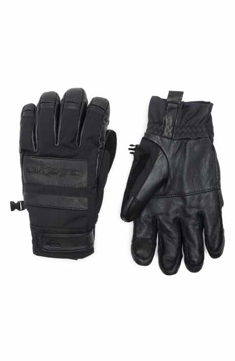 Quiksilver Squad Faux Leather Panel Gloves