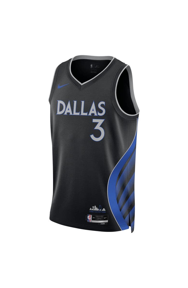 Nike Unisex Nike Anthony Davis Black Dallas Mavericks 2025/26 Swingman Jersey - City Edition, Alternate, color, Black