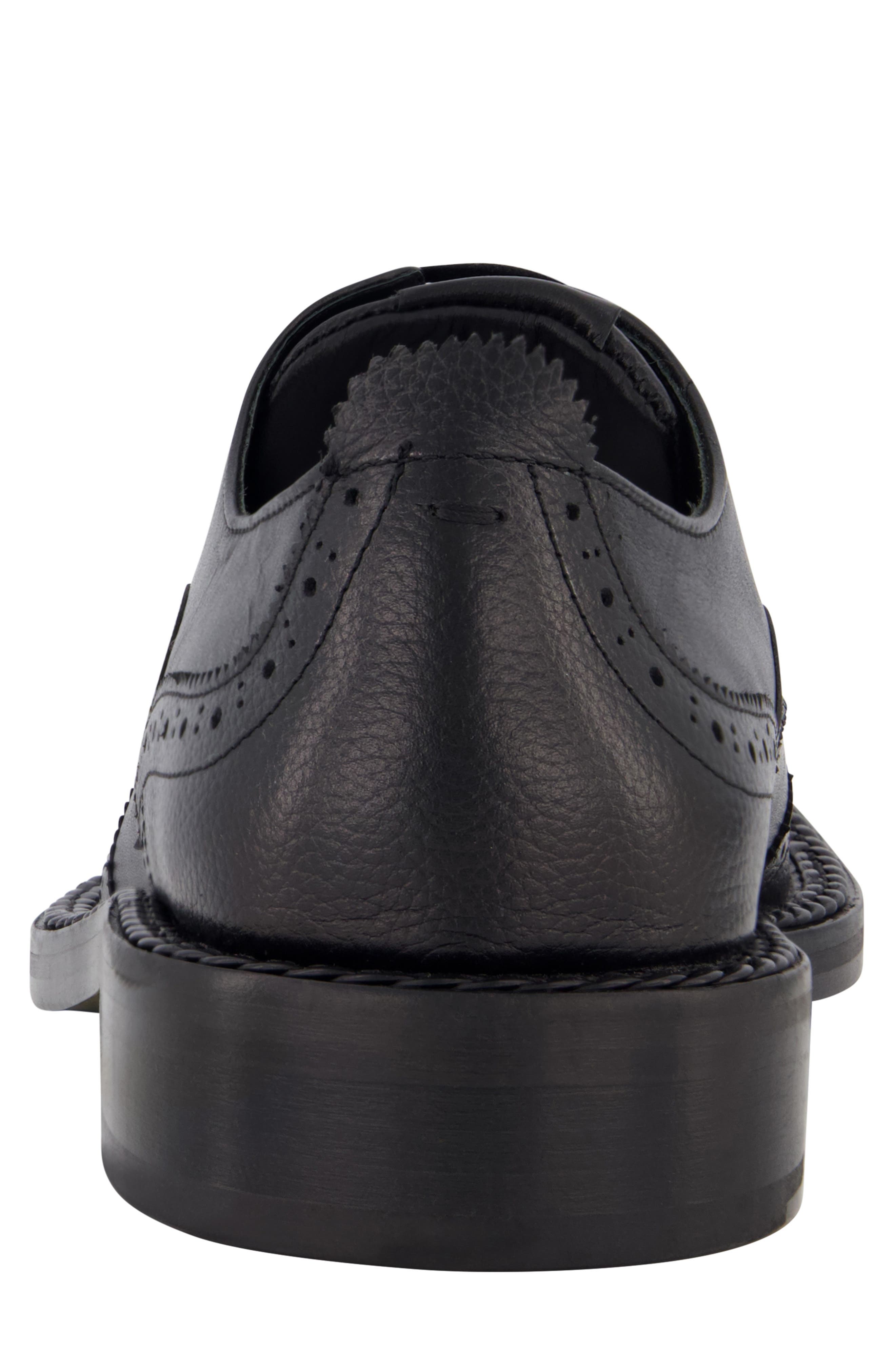 KARL LAGERFELD PARIS Cap Toe Wingtip Derby, Alternate, color, Black
