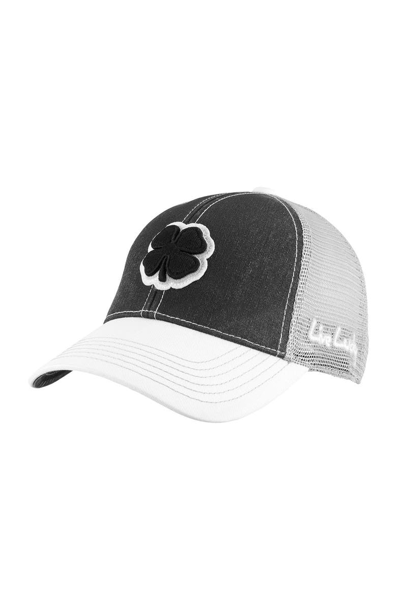 Black Clover Two Tone Vintage 21 Hat, Alternate, color, Black