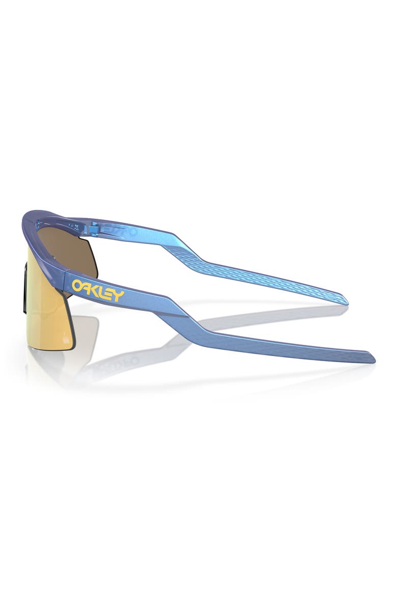 Hydra 37mm Polarized Irregular Sunglasses, Alternate, color, BLUE