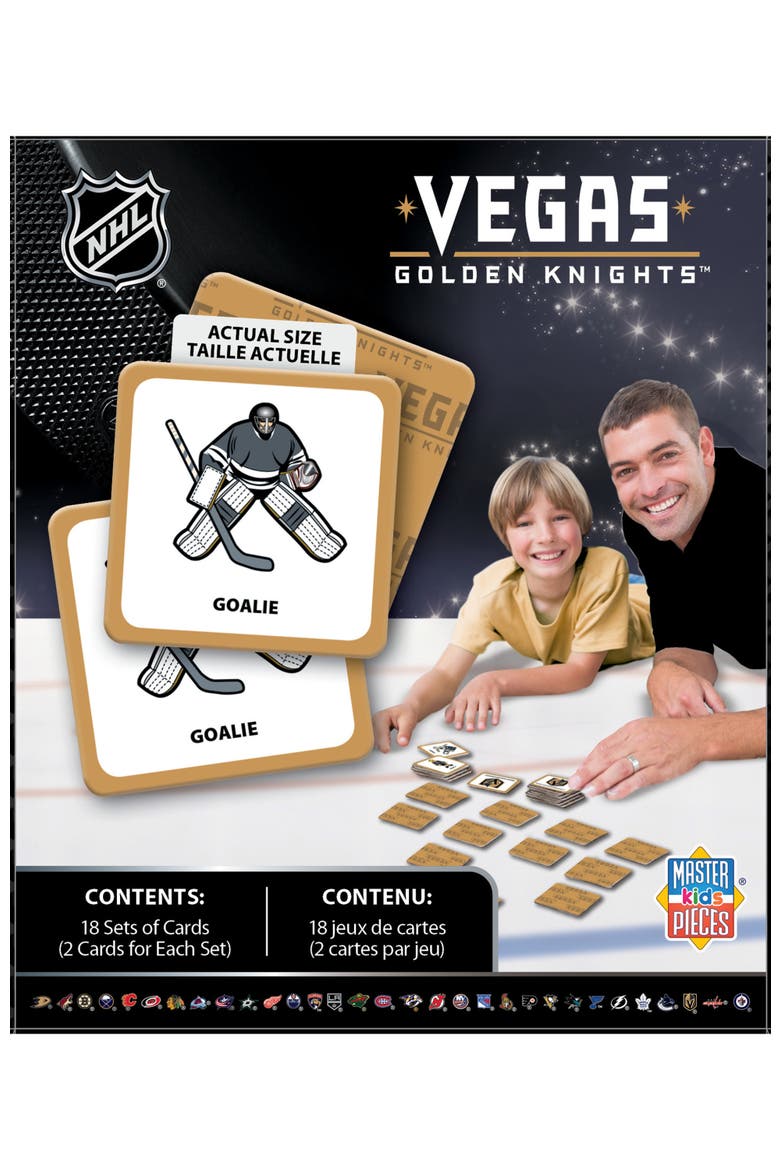 Vegas Golden Knights Matching Game, Alternate, color, Multicolor