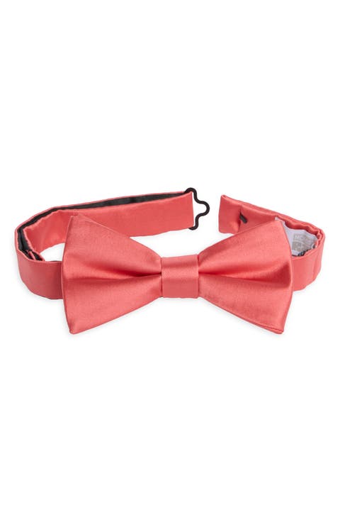 Satin Solid Bow Tie