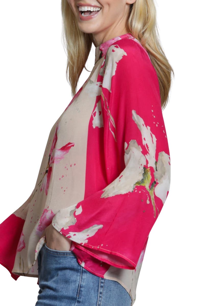 APNY Floral Top, Alternate, color, Pink Multi