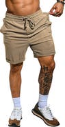 Maceoo Athgainsboro Cotton Blend Drawstring Shorts
