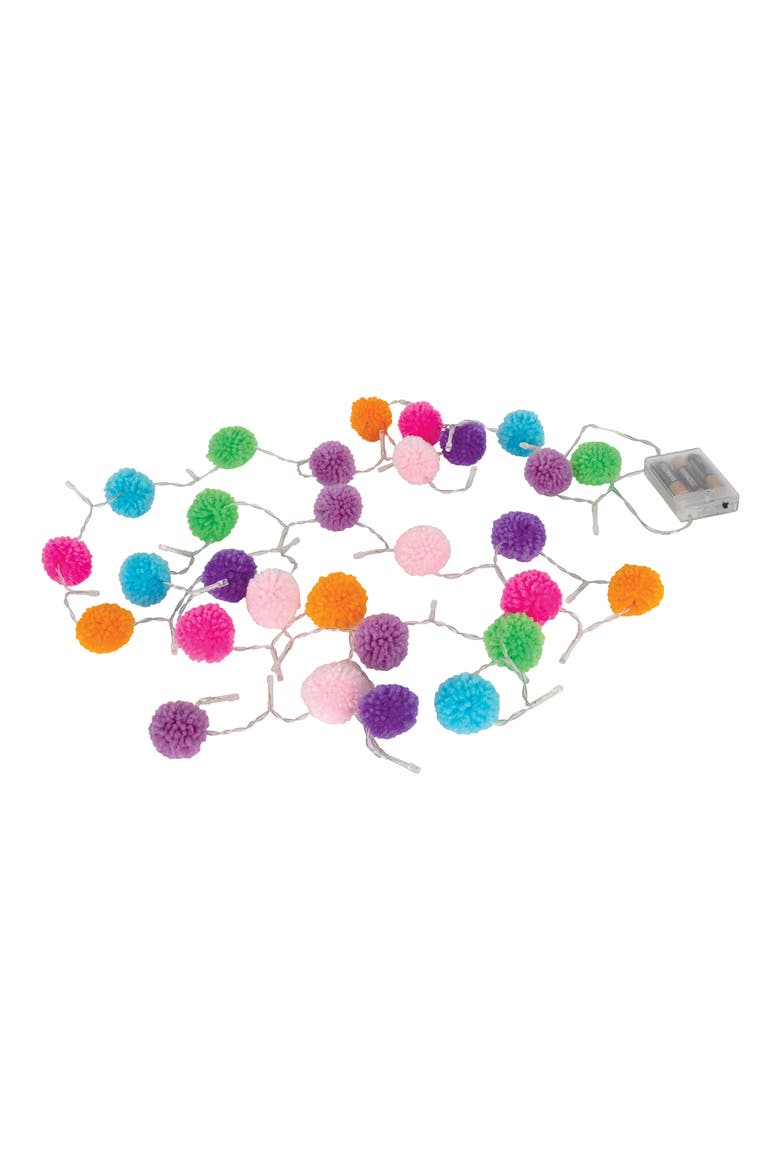 Pompom String Lights, Alternate, color, MULTI