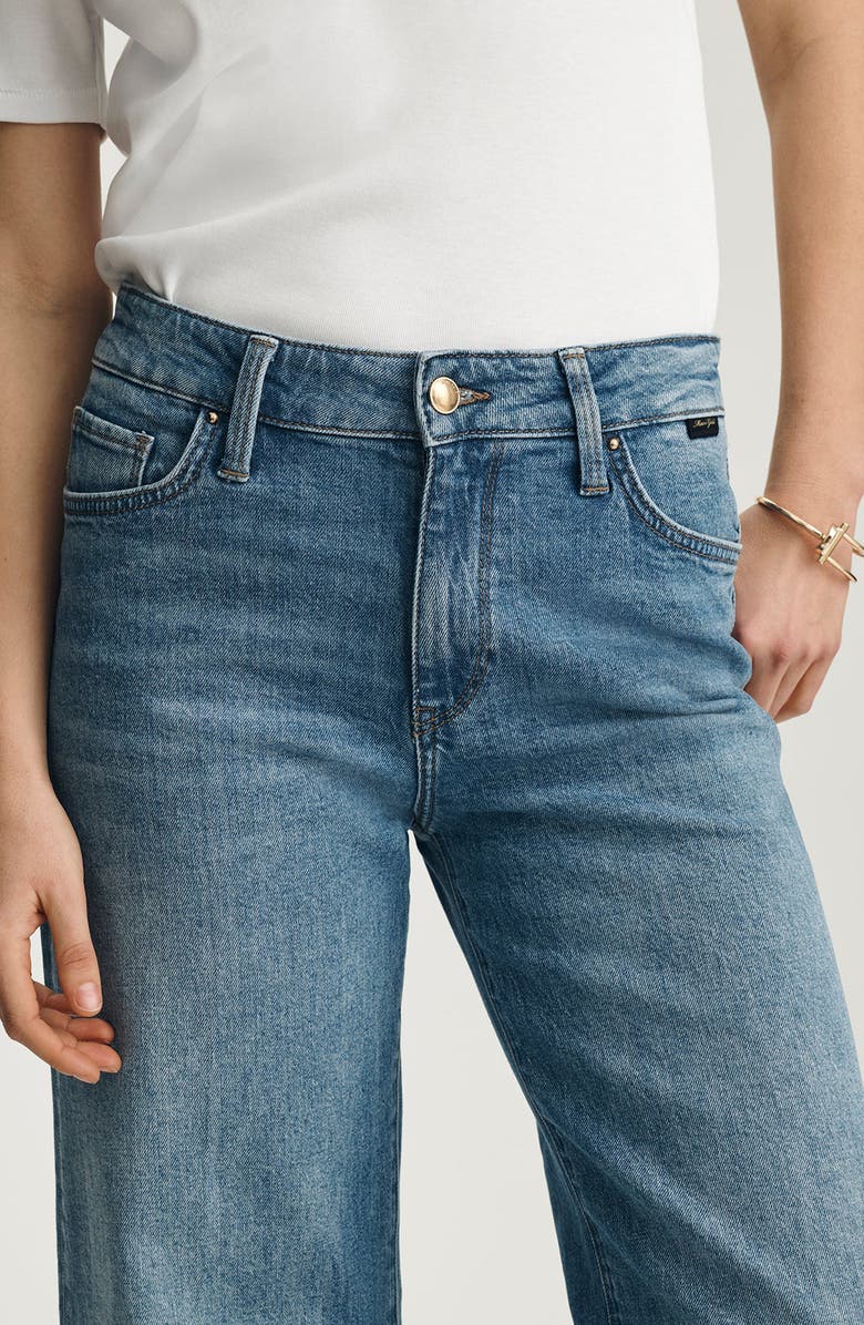 Mavi Jeans Paloma Mid Rise Wide Leg Jeans, Alternate, color,