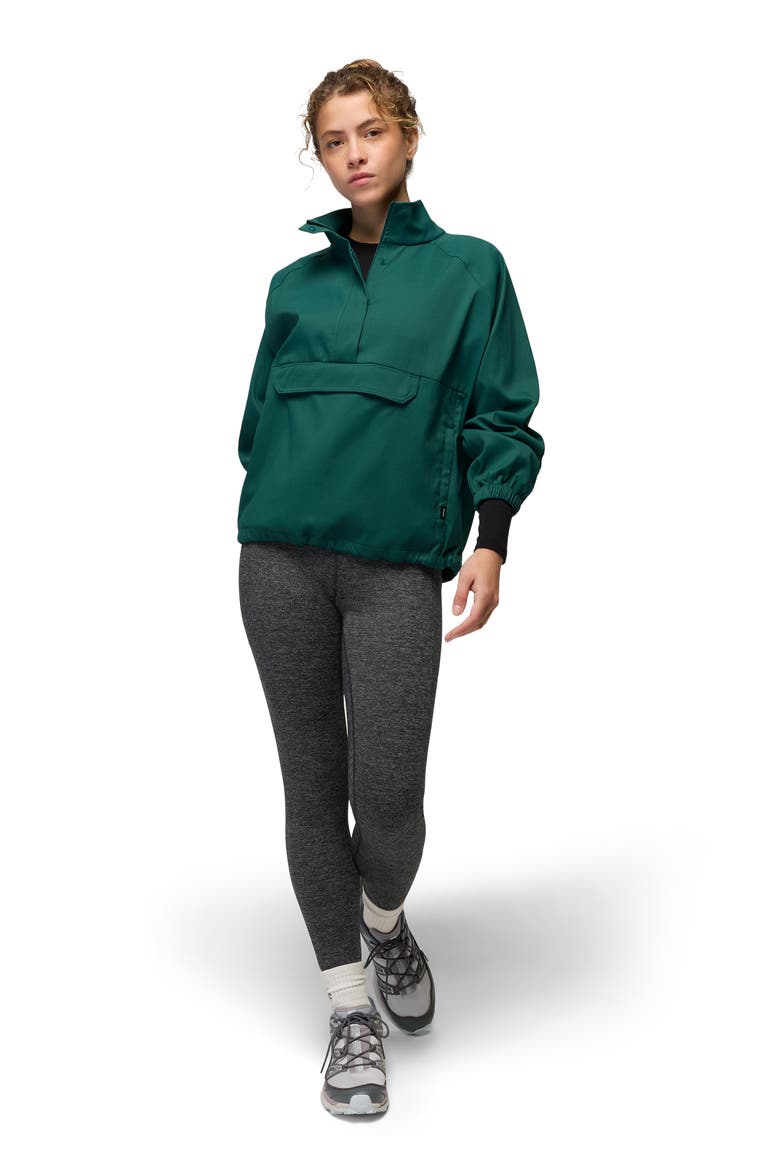 Stretch Zion Half Zip Popover, Alternate, color, COAST