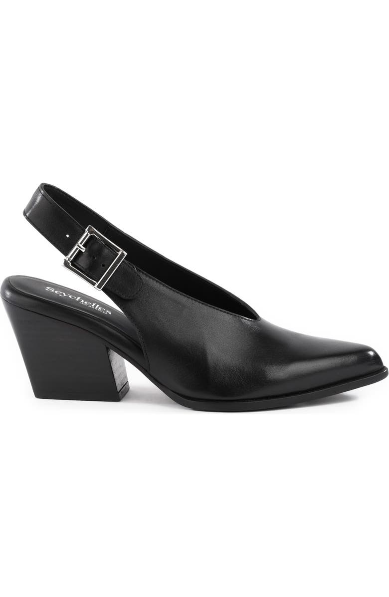 Seychelles Baby Faced Slingback Pump, Alternate, color, Black