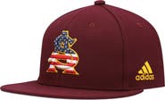 adidas Men's adidas Maroon Arizona State Sun Devils On-Field Baseball Fitted Hat