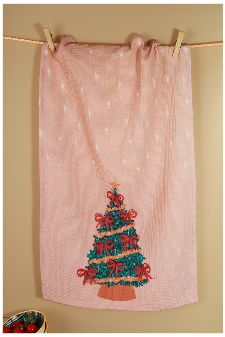 The Nutcracker Suite Set of 3 Kitchen Towels, Alternate, color, BLUE