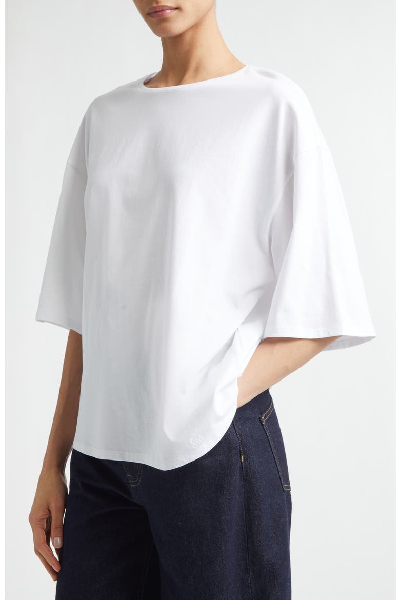 Osis Oversize Boxy Cotton T-Shirt, Alternate, color, WHITE