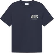Les Deux Society Graphic T-Shirt