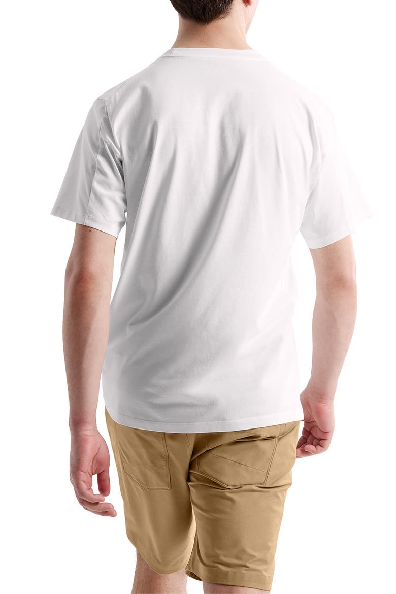 Kragg Logo Cotton Graphic T-Shirt, Alternate, color, WHITE LIGHT