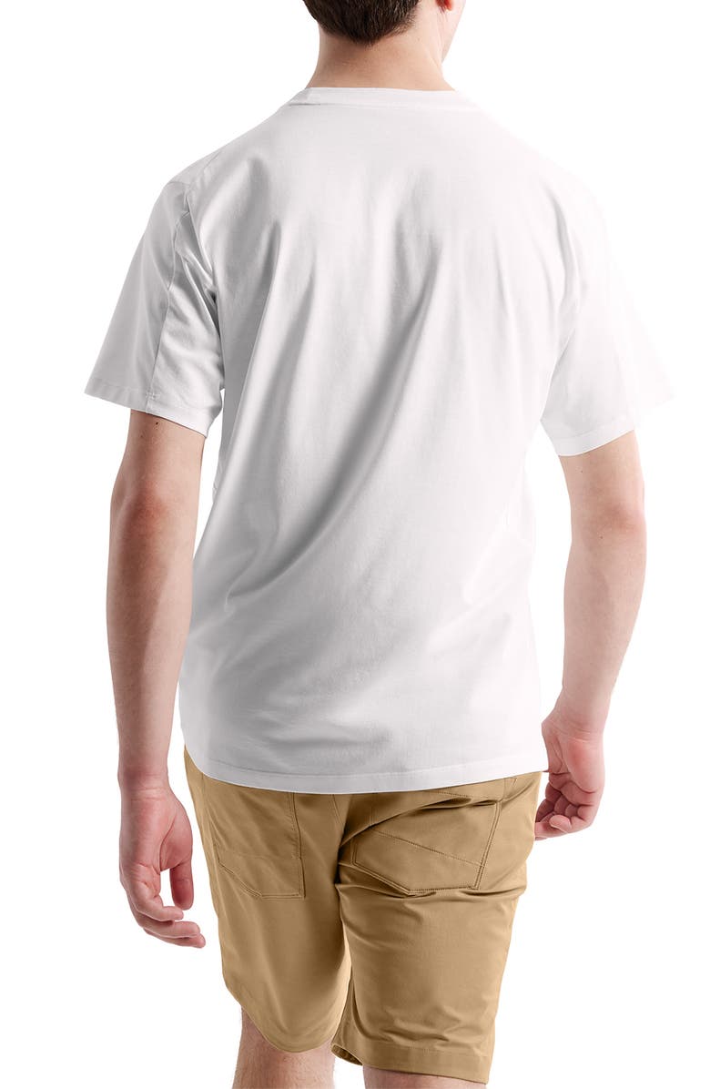 Arc'teryx Kragg Logo Cotton Graphic T-Shirt, Alternate, color, White Light