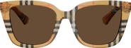 Burberry 52mm Gradient Square Sunglasses