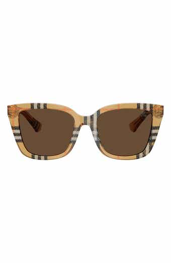 52mm Gradient Square Sunglasses