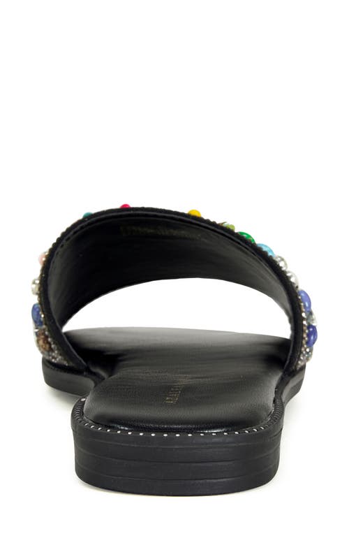 Azalea Wang Essere Slide Sandal In Black