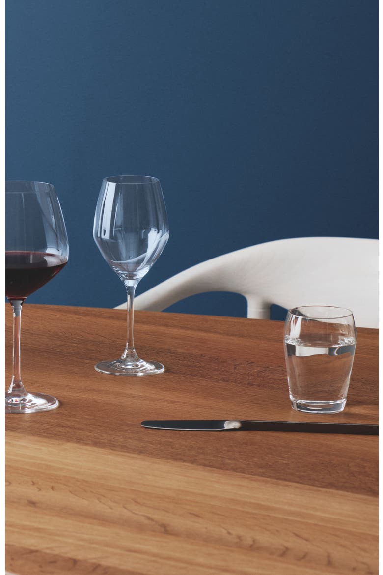 Perfection 6-Piece White Wine Glass Set, Alternate, color, Clear