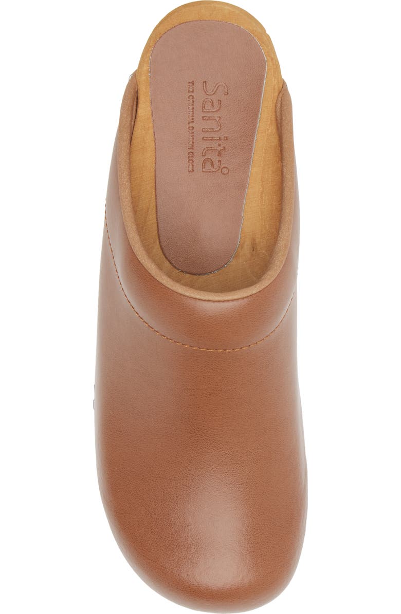 Sanita Lotte Clog, Alternate, color, Cognac