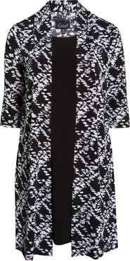 Connected Apparel 2Fer Jacket Dress