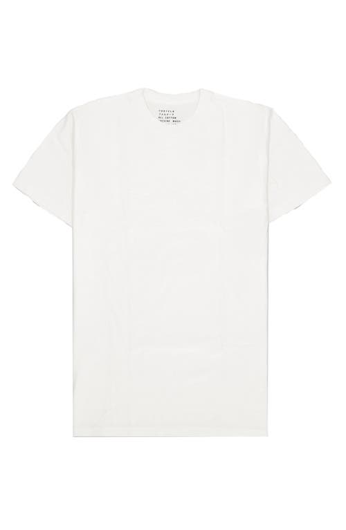 Fortela Japtpk Tubular Pocket Double-pack T-shirt In White
